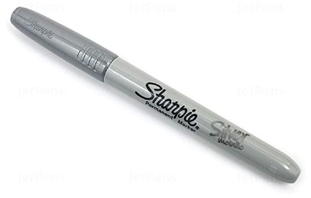 Sharpie discount silver marker