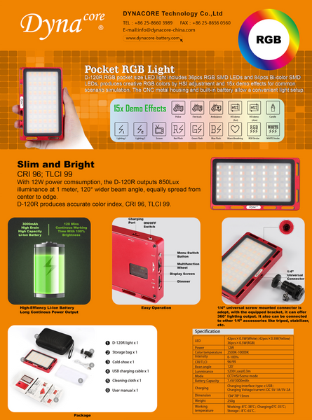 POCKET RGB LIGHT