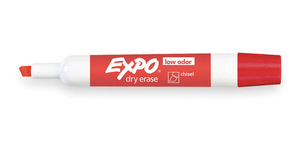 EXPO DRY ERASE MARKER - RED