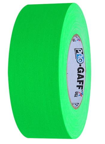 Gaffer Tape 2" Fluorescent Green