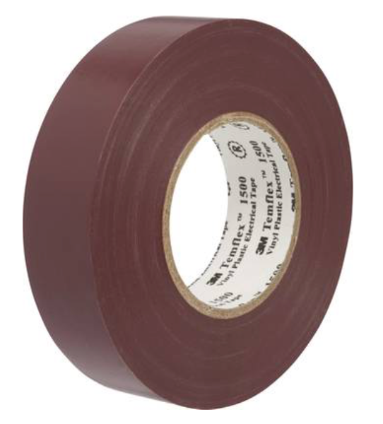 ELECTRIC TAPE BROWN