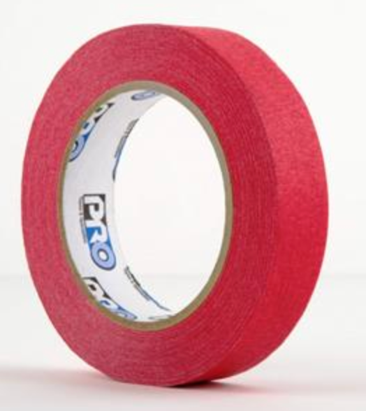 Paper Tape 3/4" Red