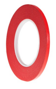 Paper Tape 1/4" Red