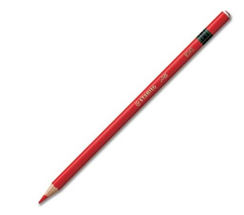 STABILO PENCIL RED