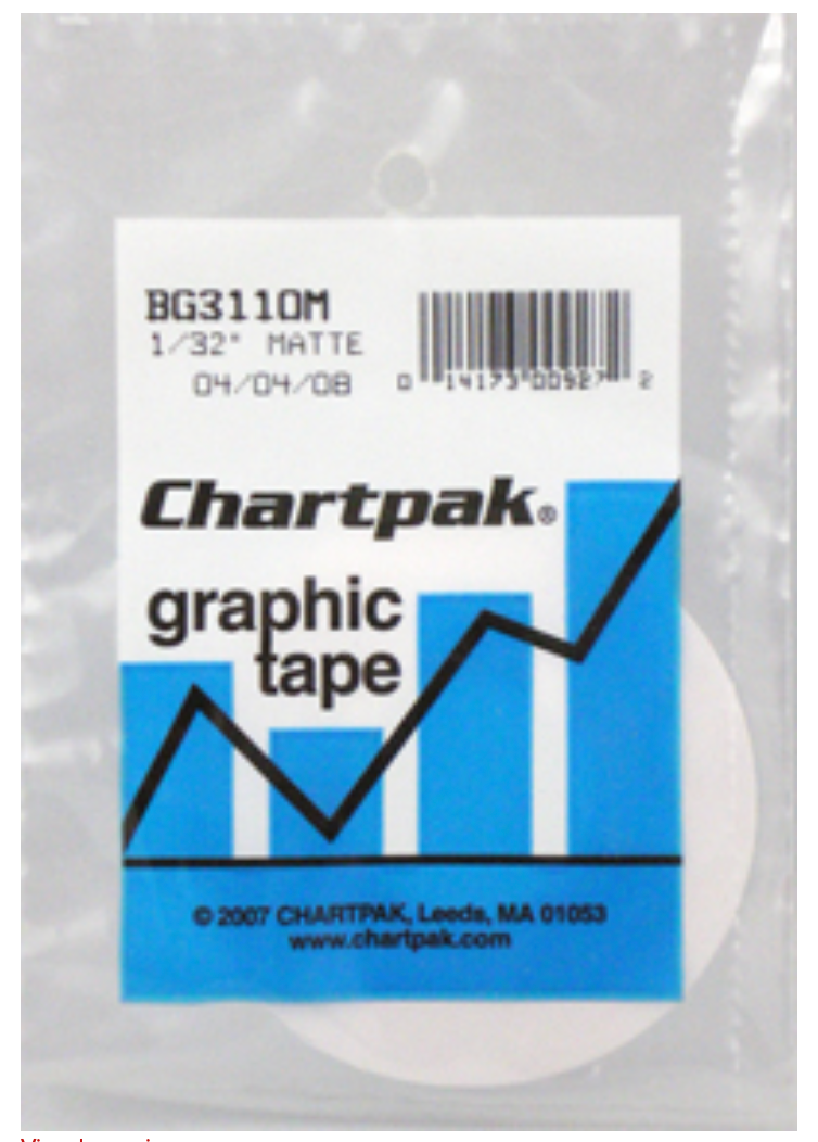 CHARTPAK 1/8" LENS TAPE