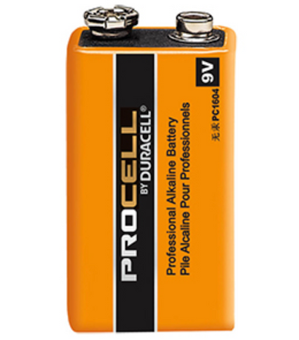 Battery | 9V Procell Duracell